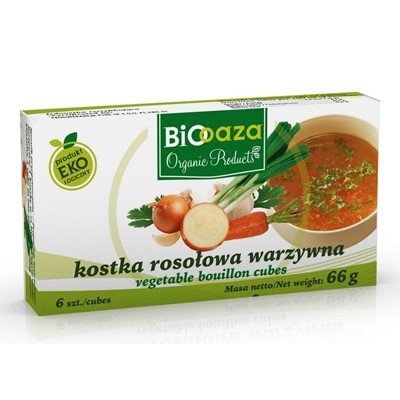 Kostka Rosołowa Warzywna BIO 66g