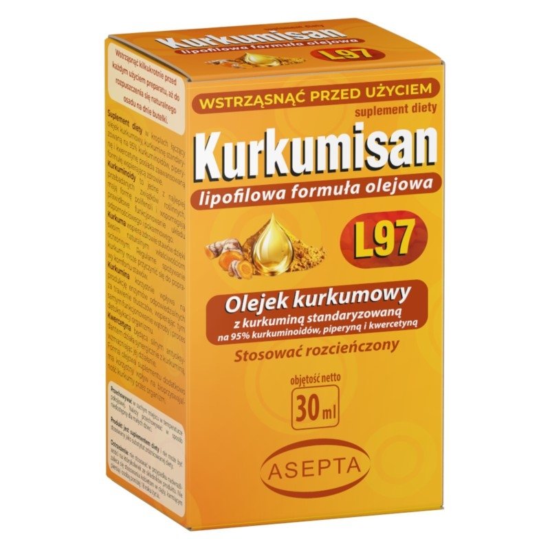 Kurkumisan Olejek Kurkumowy 30 ml
