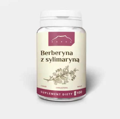 Berberyna z Sylimaryną 100 kapsułek