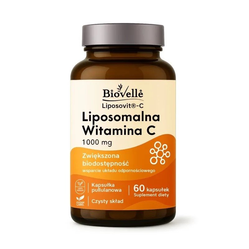 Witamina C Liposomalna 60 kapsułek