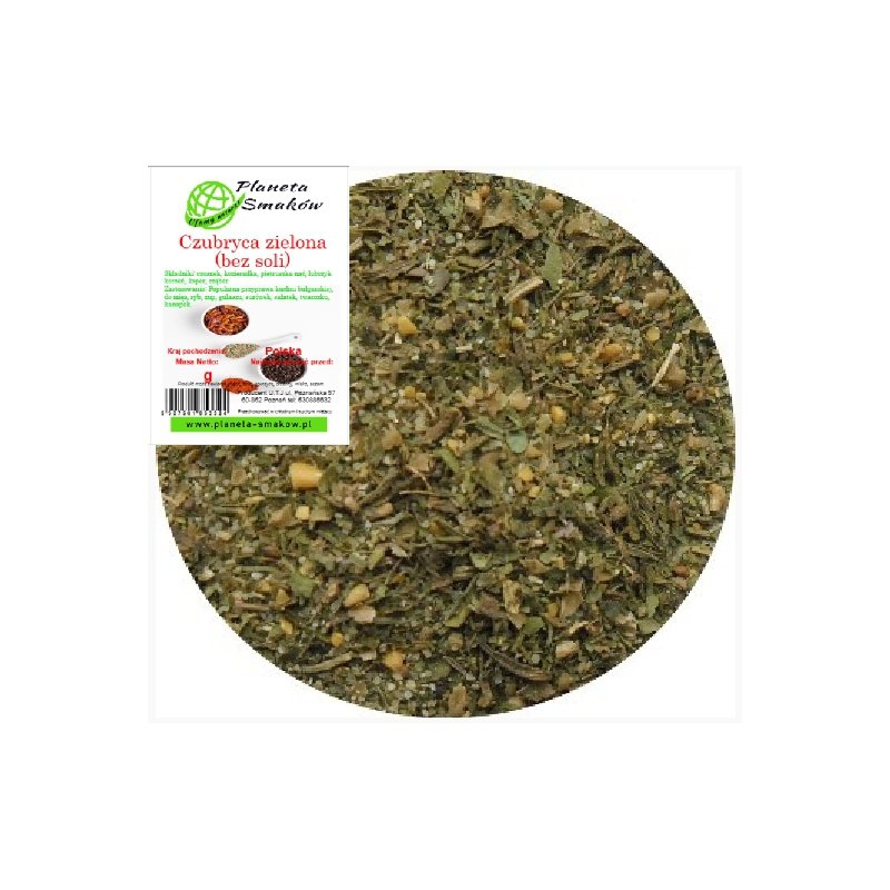 Czubryca Zielona bez Soli 40g