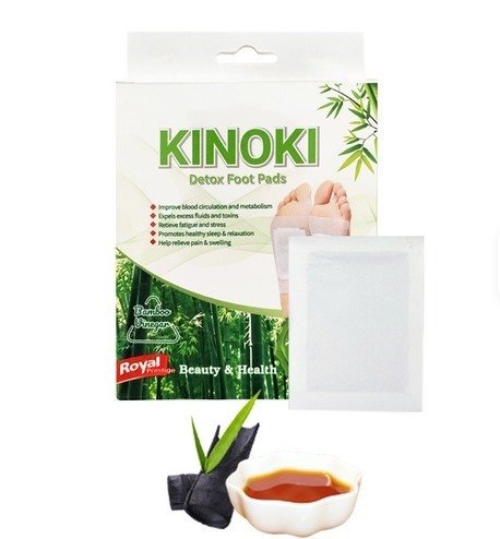Kinoki Plastry Detox Body Zapach Bambus 10 sztuk