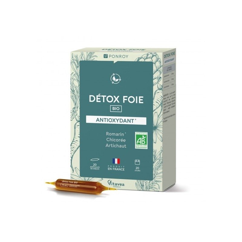 Detox Forte Karczoch i Rozmaryn 20 ampułek