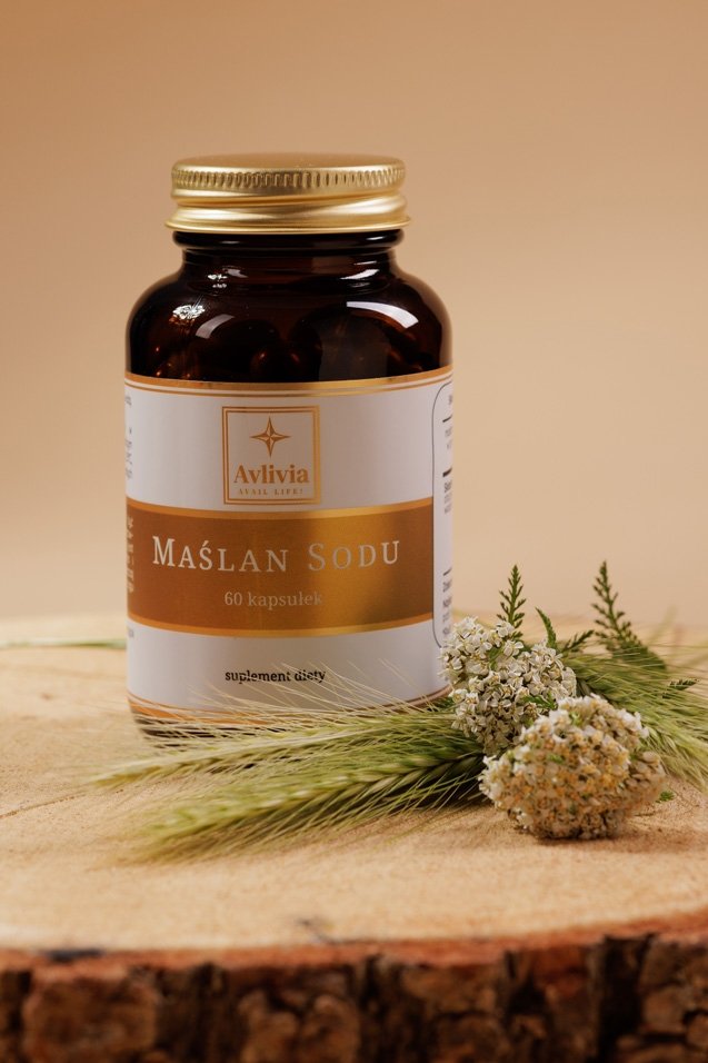 Maślan Sodu 60 kapsułek