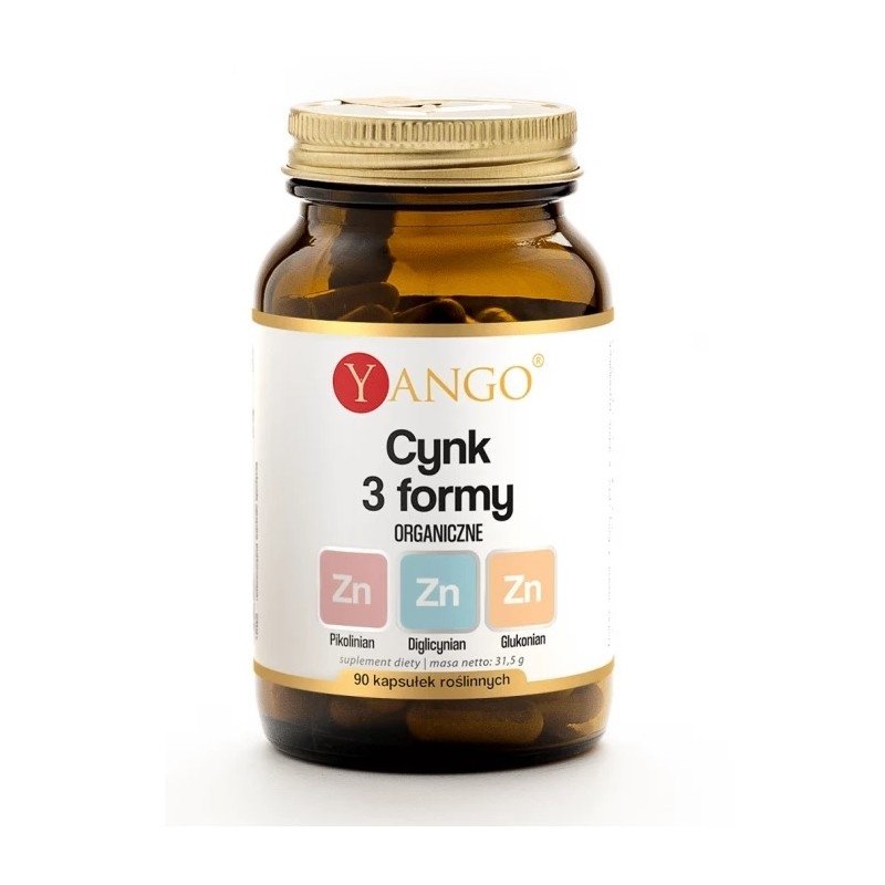 Cynk 3 Formy 90 kapsułek