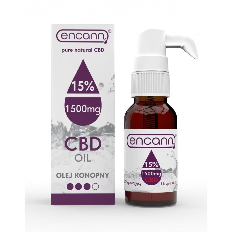 Olejek Konopny CBD 15% 10ml