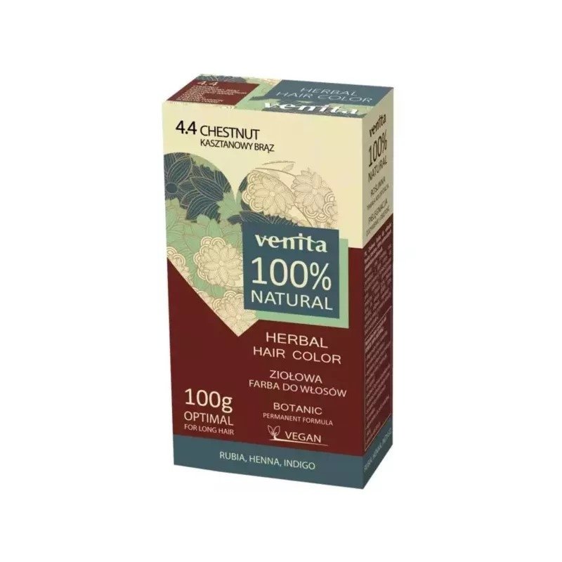 Farba do Włosów Ziołowa Kasztan 100g