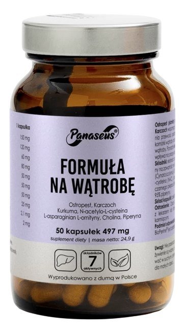 Formuła na Wątrobę 50 kapsułek