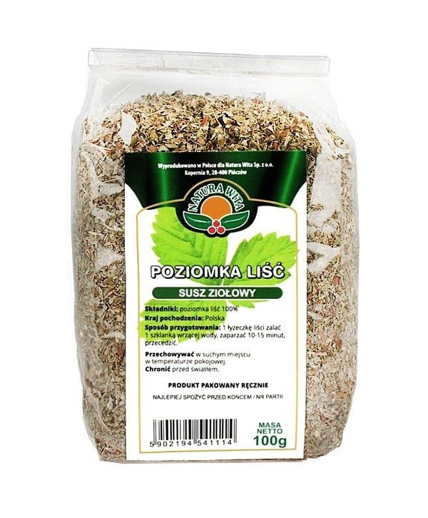 Poziomka Liść 100 g 