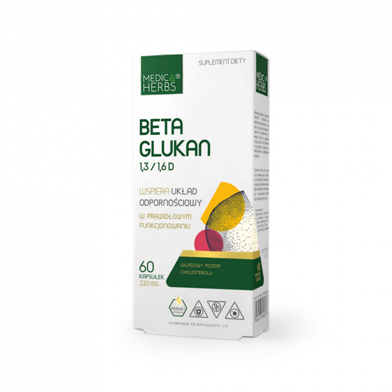 Beta Glukan 60 kapsułek