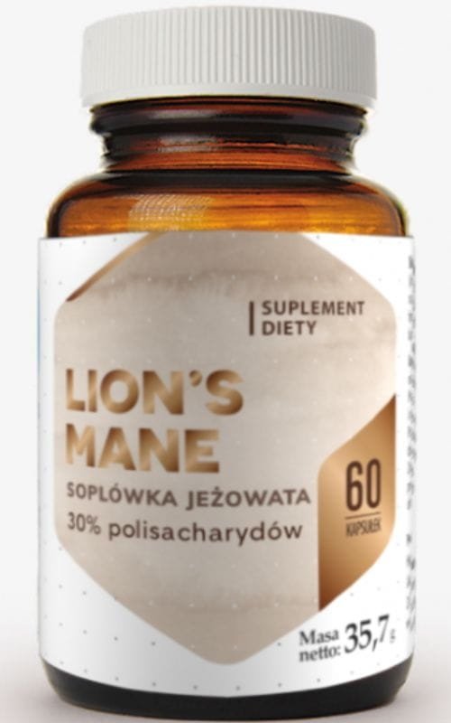 Lion`s Mane Soplówka Jeżowata 60 kapsułek