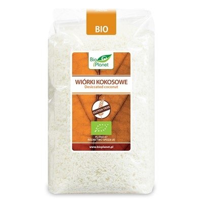 Wiórki Kokosowe BIO Bezglutenowe 500g