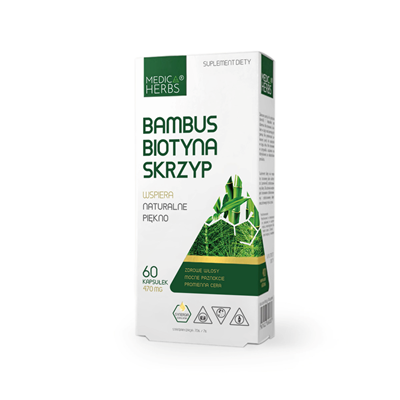 Bambus, Biotyna, Skrzyp 60 kapsułek