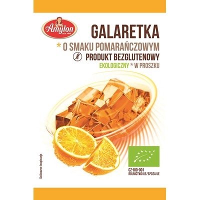 Galaretka o Smaku Pomarańczowym Bezglutenowa BIO 40g