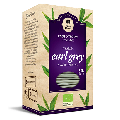 Herbata Czarna Earl Grey 25 saszetek