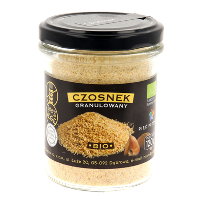 Czosnek Granulowany BIO 120g