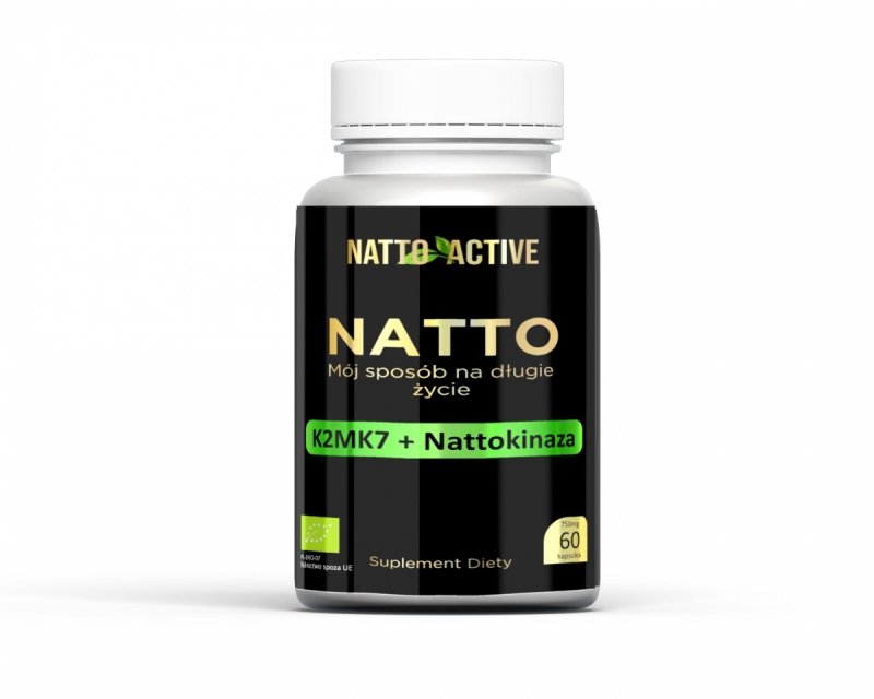 Nattokinaza K2MK7 150FU 60 kapsułek