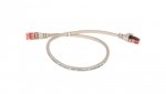 Kabel krosowy (Patch Cord) S/FTP kat.6 szary 0,5m DK-1644-005