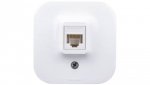 FORIX Gniazdo komputerowe pojedyncze RJ45 kat.5e UTP białe 782424