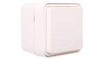 Berker W.1 Gniazdo pojedyncze z/u kompletne IP55 biały 6768813512