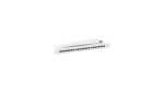 Patch Panel 1U Rack 19 STP 24x RJ45 Cat5e, szary