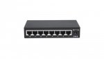 Switch Gigabit 8x 10/100/1000 Mbps RJ45 Desktop Metalowy