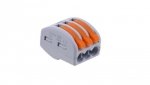 Szybkozłączka złączka uniwersalna 3x0,08-4mm 1 szt. ZU-403