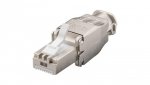 Wtyk beznarzędziowy RJ45 STP kat.6a samozaciskowy