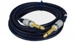 VITALCO MK46 Kabel instrumentalny Audio Jack 6,3mm Mono (wtyk / wtyk) 1,5m