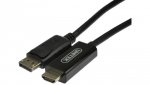 UNITEK PRZEWÓD DISPLAYPORT TO HDMI 1,8M, Y-5118CA