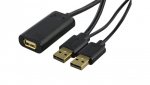 UNITEK Y-277 Kabel przedłużacz aktywny USB 2.0 A (wtyk / gniazdo) 5m ze wzmacniaczem USB