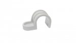 Nylonowy uchwyt pojedynczy FP 22mm do rurek instalacyjnych (922FP) (100szt.)