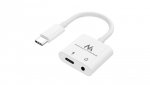 Adapter USB Type-C - 3,5mm mini jack z Power Delivery (PD) 30W Maclean, MCTV-848
