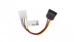 Kabel zasilający wtyk MOLEX - gniazdo SATA 15cm LANBERG
