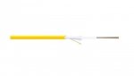 Kabel światłowodowy uniwersalny 24 włókna (2x12 włókien) SM 9/125 OS2 G652D 1500N LS0H Dca żółty DK-B3924-O-SC /bębnowy/