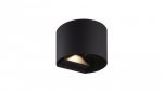 LED line LITE Kinkiet zewnętrzny LED aluminium 2x3W 3000K IP54 czarny CILINDER 3 lata gwar.