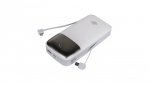 POWERBANK 20000 mAh 22.5W WBUDOWANY TYPE C LIGHTNING LP PQ20 LOGICPOWER