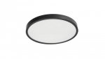 Plafon LED PERETI 24W czarny pierścień 35cm, 3000K barwa ciepła, 2400lm, IP44, 220-240V EDO777616 EDO Solutions