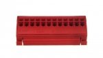 Blok potencjałowy 4mm2 czerwony 812-103