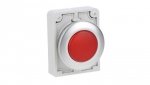 Główka lampki sygnalizacyjnej 30mm płaska czerwona M30C-FL-R 183282