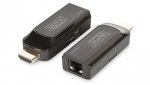 Mini Przedłużacz/Extender HDMI do 50m po skrętce Cat.6/7 1080p 60Hz FHD HDCP 1.2 z audio (zestaw) DS-55203