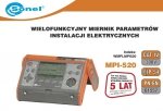 Miernik parametrów instalacji elektrycznych MPI-520 WMPLMPI520