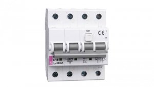 Wyłącznik różnicowo-nadprądowy 4P 16A C 0,03A typ AC KZS-4M 002174024