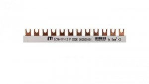Szyna łączeniowa widełkowa 1P 100A 16mm2 (12 mod.) IZ16/1F/12/P 002921091