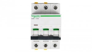 Wyłącznik nadprądowy 3P B 40A 6kA AC iC60N-B40-3 A9F03340