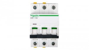 Wyłącznik nadprądowy 3P C 32A 6kA AC iC60N-C32-3 A9F04332