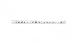 Oznacznik DK2/Z6 /21-30/ biały 89203006 /100szt./