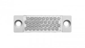 Odbłyśnik prostokątny 38x15mm PMMA/ABS PL20A 1012719