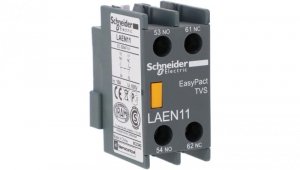 Styki pomocnicze Easy TeSys Control do styczników LC1E, 1NO + 1NC LAEN11