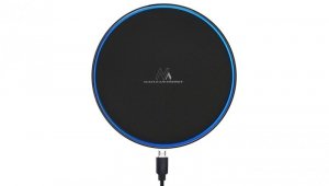 Ładowarka bezprzewodowa Qi biurkowa Maclean MCE250 B, Fast Charge, czarna